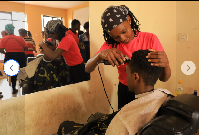 Barbering course