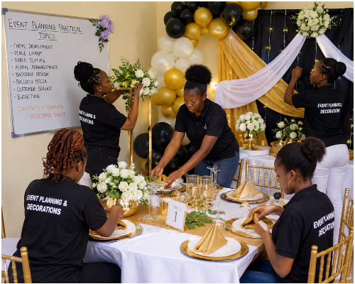 Event planning and Decorations course